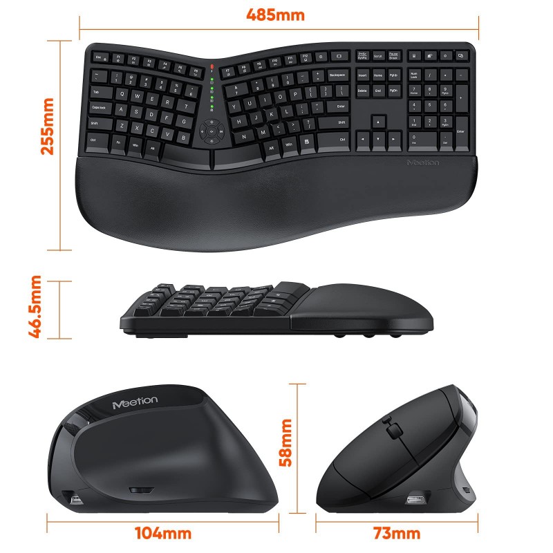 Wired Keyboard And Mouse Set